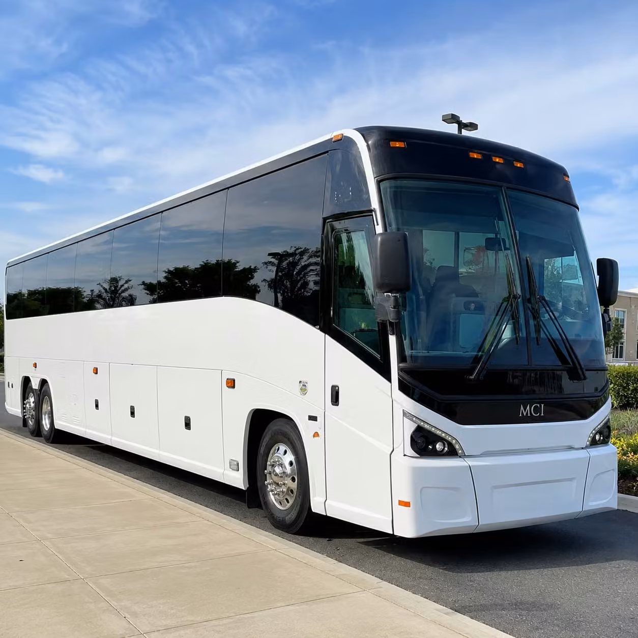 56 passenger charter bus