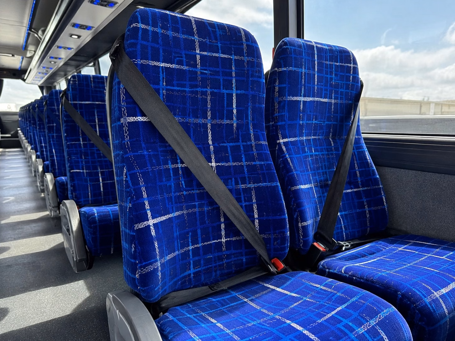 boulder charter bus rental inside