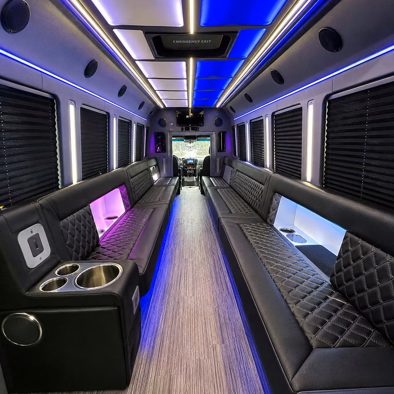 rent a party bus for your boulder bachelorette party or wedding eve celebration